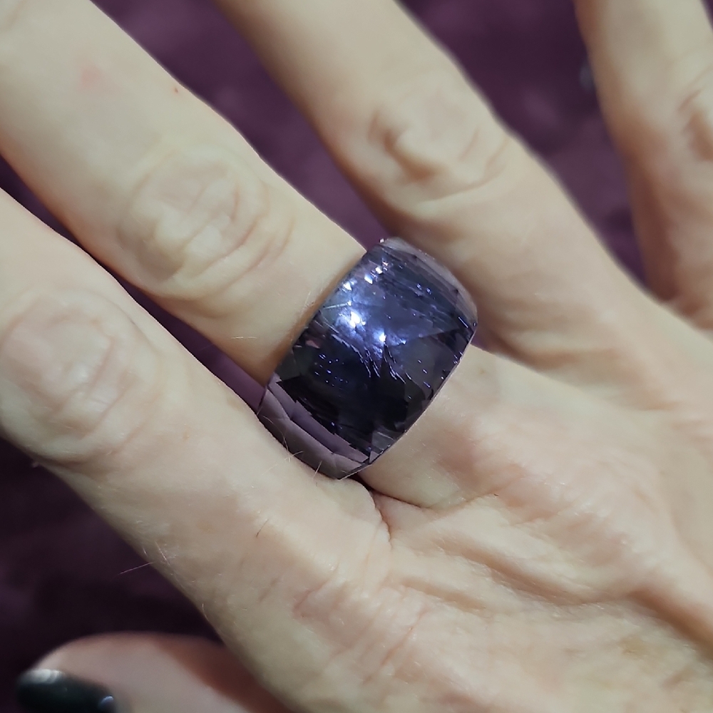 Purple Statement Ring - image 1